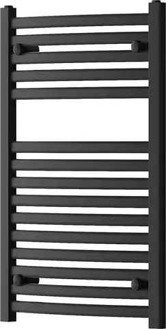 Radiátory do kúpeľne MEXEN - Helios vykurovací rebrík / radiátor 800 x 500 mm, 384 W, čierna W103-0800-500-00-70
