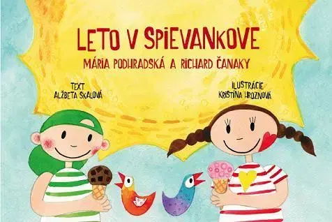 Leporelá, krabičky, puzzle knihy Leto v Spievankove - Alžbeta Skálová