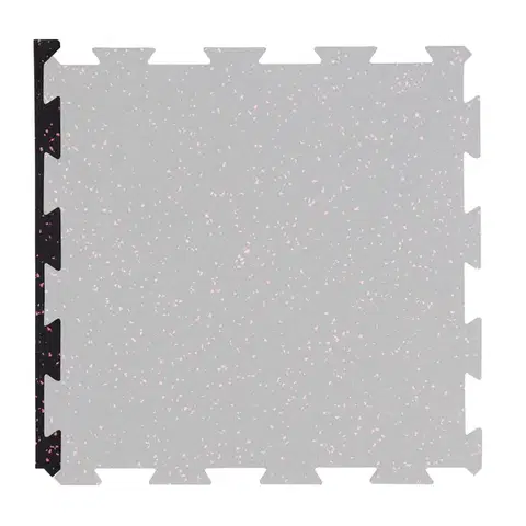 Podložky na cvičenie Okraj pre záťažovú podložku inSPORTline Puzeko 50x50x0,5 cm čierna - variant A