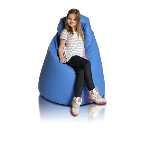 Sedacie vaky a kocky Sedací vak hruška xl TiaHome - Modrá