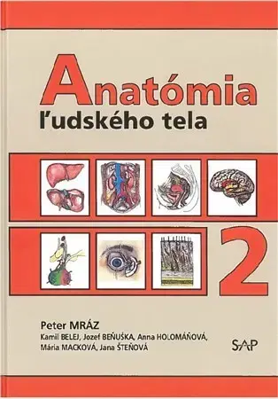 Anatómia Anatómia ľudského tela 2, 4. vydanie - Kolektív autorov