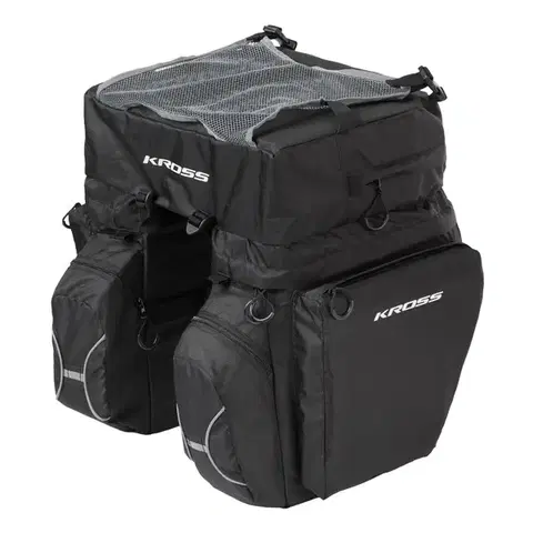 Tašky na bicykel Trojitá taška Kross Roamer Triple Rear Bag