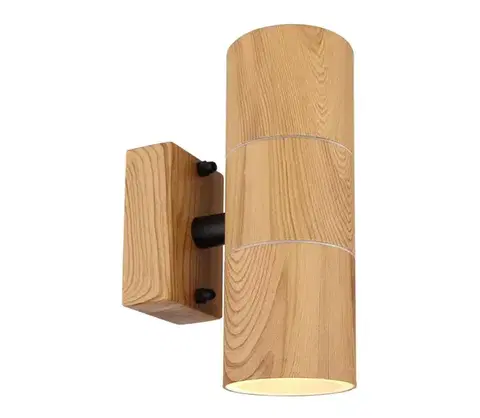 Svietidlá Globo 3201-2W - Vonkajšie nástenné svietidlo STYLE 2xGU10/35W/230V IP44 3201-2W