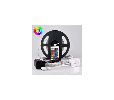 LED osvětlení  LED RGB Stmievateľný vonkajší pásik 5m LED/14W/12V IP65 + DO 314444