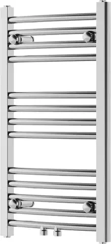 Radiátory do kúpeľne MEXEN - Ares vykurovací rebrík/radiátor 700 x 400 mm, 189 W, chróm W102-0700-400-00-01