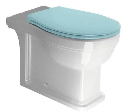 Záchody GSI - CLASSIC WC kombi, spodný/zadný odpad, biela ExtraGlaze 871711