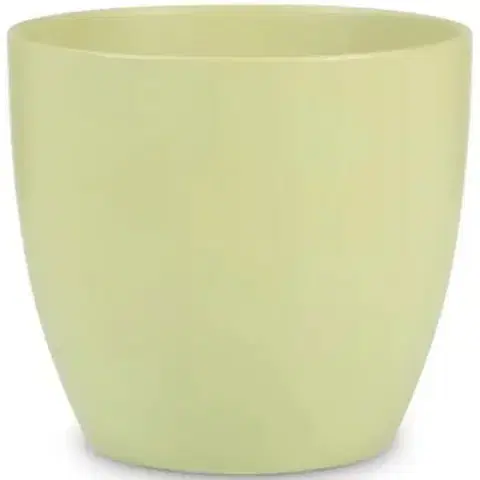 Záhrada Keramický obal na kvetináč Scheurich 920, ø19 cm, svetlozelená