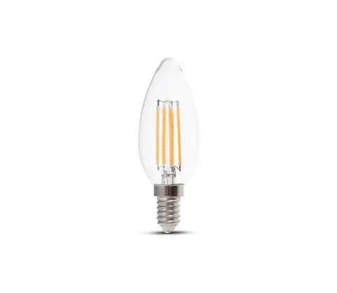 LED osvetlenie  LED Stmievateľná žiarovka FILAMENT E14/4W/230V 3000K 2870
