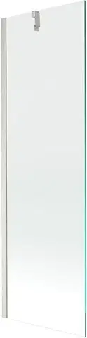 Sprchové dvere MEXEN/S - Next vaňová zástena FIX 60 x 150, transparent, nikel kefovaná 895-060-000-00-00-97