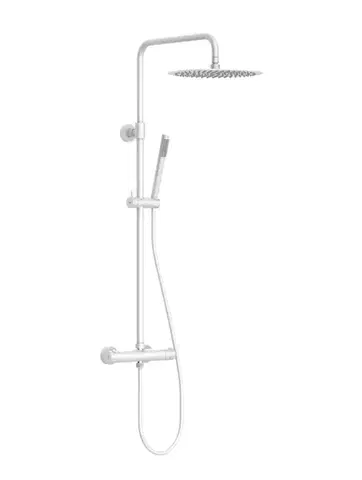 Sprchy a sprchové panely KFA - Sprchový stĺp Moza premium, s termostatickou batériou, biela 5736-920-44