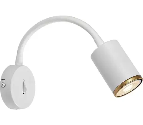 Svietidlá Rabalux 73110 - Nástenné bodové svietidlo NOLIE 1xGU10/15W/230V biela 73110