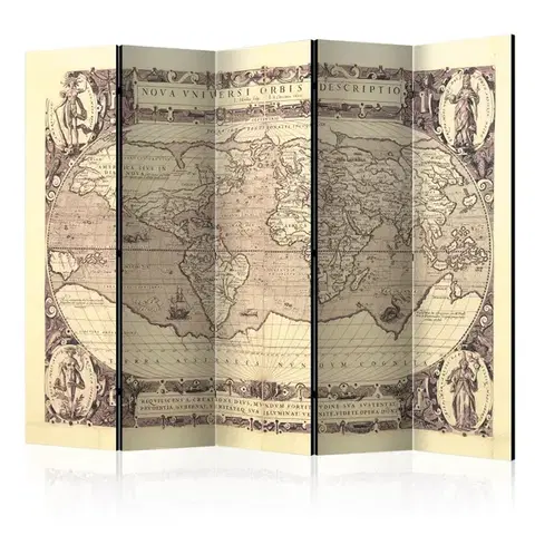 Paravány Paraván Nova Universi Orbis Descriptio Dekorhome