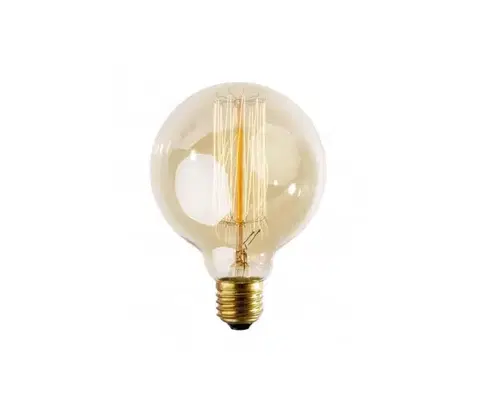 Žiarovky  Priemyselná dekoračná stmievateľná žiarovka SELRED G125 E27/60W/230V 2200K 120 lm SKU010198