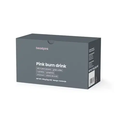 Komplexné spaľovače GymBeam Pink burn drink mango marakuja