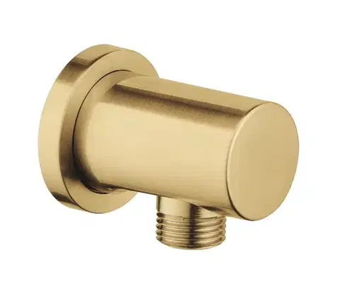 Svietidlá GROHE 27057GN0 - Nástenné kolienko RAINSHOWER DN 15 kartáčované zlaté 27057GN0