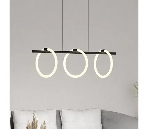 Svietidlá Eglo 900562 - LED Luster na lanku CARANACOA 3xLED/9W/230V 900562