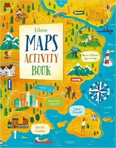 V cudzom jazyku Maps Activity Book - Kolektív autorov