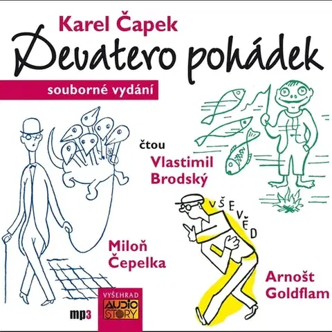 Pre deti a mládež Audiostory Devatero pohádek (komplet)