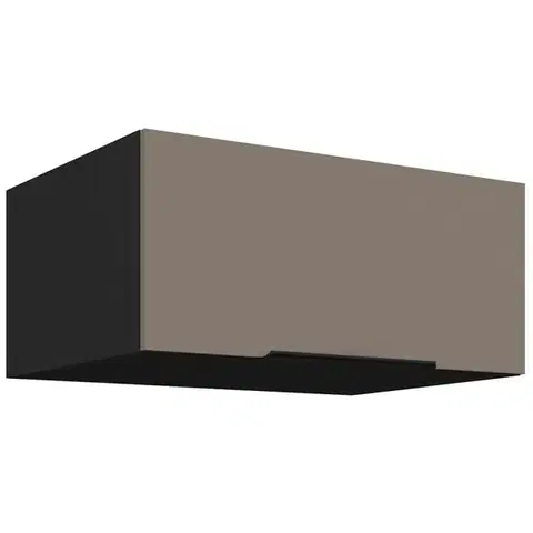 Kuchynské skrinky visiace Kuchynská skrinka Aria-Ta/Bl Anti Fingerprint 80 Nagu-36 1f