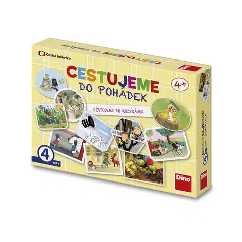 Spoločenské hry Dino Toys Hra Cestujeme do rozprávok Dino