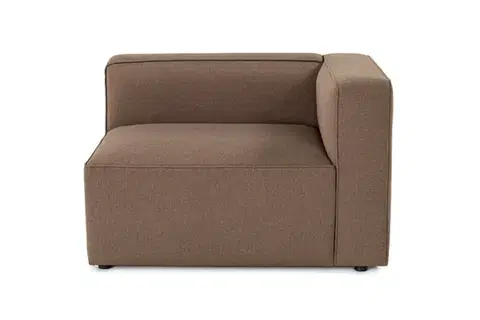 Kreslá Kreslo / Jednomiestna pohovka Mora XL 1R - Brown