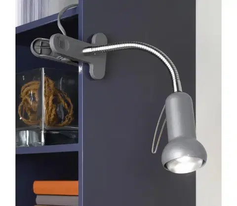 Lampy Eglo 81265 - Lampa s klipom FABIO 1xE14/40W/230V 81265