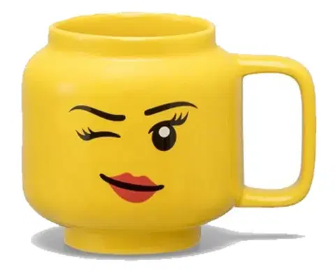 Hrnčeky, šálky, podšálky PLAST TEAM - Hrnček 255ml Lego Happy Girl, keramika