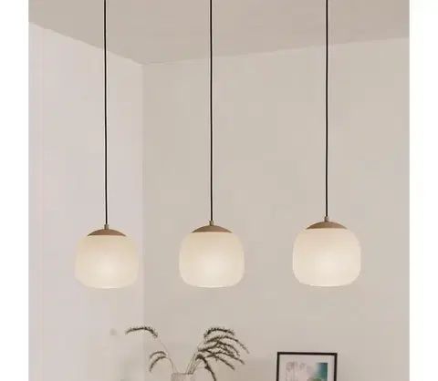 Svietidlá Eglo 900894 - Luster na lanku COMINIO 3xE27/40W/230V 900894