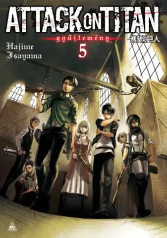 Manga Attack on Titan - gyűjtemény 5. - Hajime Isayama