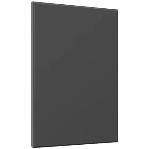 Kuchynské skrinky Čelo skrinky Luxeo F16-D100N tenký rám dark grey