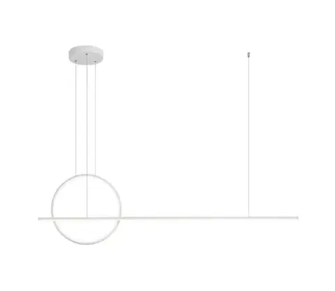 Svietidlá Redo 01-1734 - LED Stmievateľný luster na lanku GIOTTO LED/46W/230V biela 01-1734