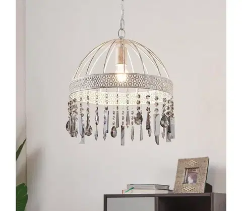 Svietidlá Eglo 43587 - Luster na lanku STEELEVILLE 1xE27/40W/230V 43587