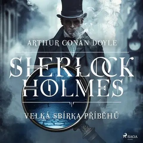 Detektívky, trilery, horory Saga Egmont Velká sbírka příběhů Sherlocka Holmese