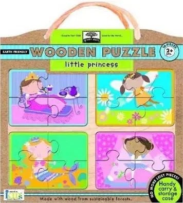 V cudzom jazyku Little Princess - Wooden Puzzle