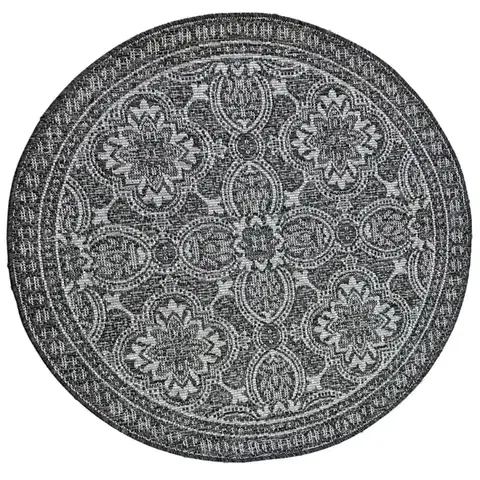 Koberce do obývačky Koberec Terazza 1,6/1,6 21193 hnedá