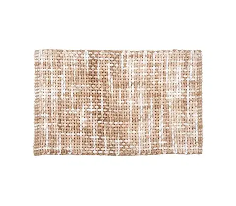 Svietidlá Multidecor Kúpeľňová predložka BELWEDER 60x100 cm béžová/biela 507388