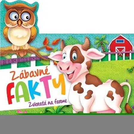 Leporelá, krabičky, puzzle knihy Zábavné fakty - Zvieratá na farme