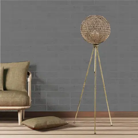 Stojacie lampy Stojacia lampa Pied - Black