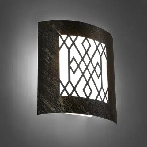 Vonkajšie nástenné svietidlá Moderná vonkajšia nástenná lampa hrdzavohnedá IP44 - Emmerald Classic