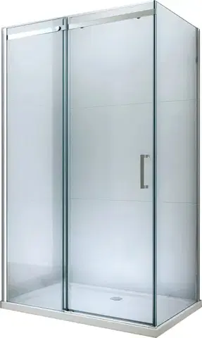 Sprchovacie kúty MEXEN/S - OMEGA sprchovací kút 130x70, transparent, chróm 825-130-070-01-00