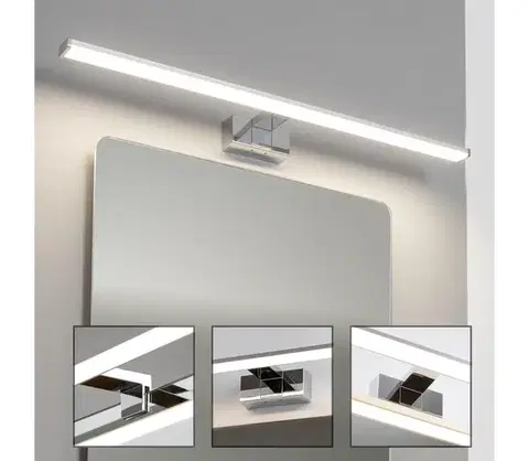Kúpeľňové zrkadlá BRILAGI - LED osvetlenie zrkadla do kúpeľne VESTRA LED/15W/230V 80 cm IP44 chróm FG-M1-C02-800-CHR