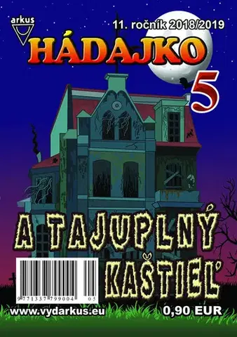 Pre deti a mládež - ostatné Hádajko 5 2019 a tajuplný kaštieľ