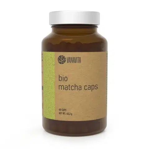 Rastlinné doplnky GymBeam BIO Matcha Caps