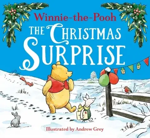 Leporelá, krabičky, puzzle knihy Winnie-the-Pooh The Christmas Surprise - Disney