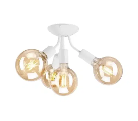 Svietidlá  Prisadený luster VIGGO 4xE27/60W/230V LM-4.122/biały