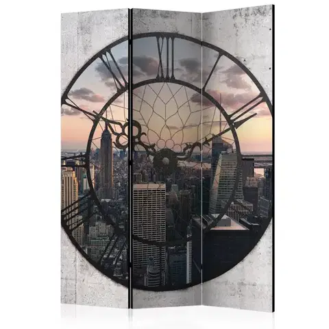 Paravány Paraván NYC Time Zone Dekorhome