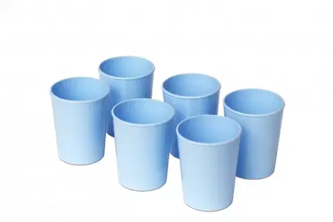 Kelímky, poháriky PETRA PLAST - Pohár 0,04l umelá hmota sada 6 ks rôzne farby