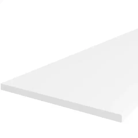 Laminátové kuchynské dosky Kuchynská doska 60 cm biela