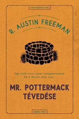 Detektívky, trilery, horory Mr. Pottermack tévedése - Richard Austin Freeman
