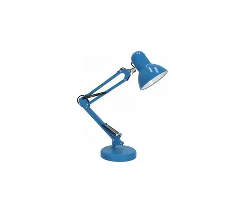 Lampy  Stolná lampa AURIQ 1xE27/60W/230V modrá 004827
